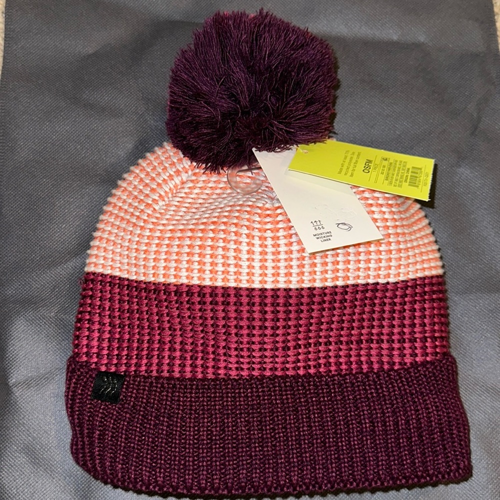 All in Motion Brand by Target Lined Knit Hat With Pom Poms